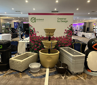 Sustainable Planters and Bins at SLCC Conference