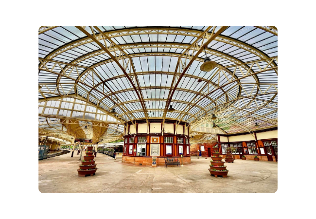 Friends of Wemyss Bay railway station revive blooms of the past