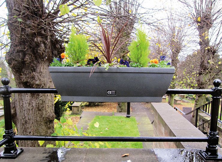 Capture the essence of spring with self-watering hanging baskets