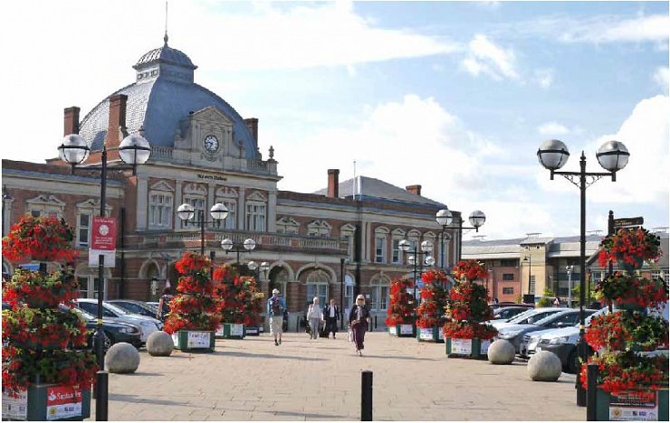 Giving your station a floral facelift.