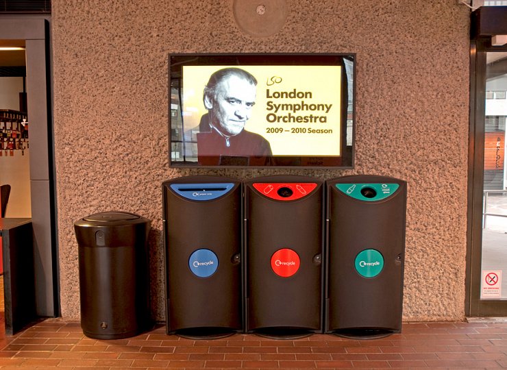 Amberol play a part in the Barbican’s award winning recycling programme