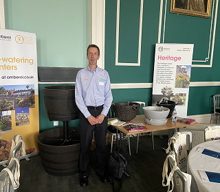 Amberol join the celebrations at the October Britain in Bloom awards