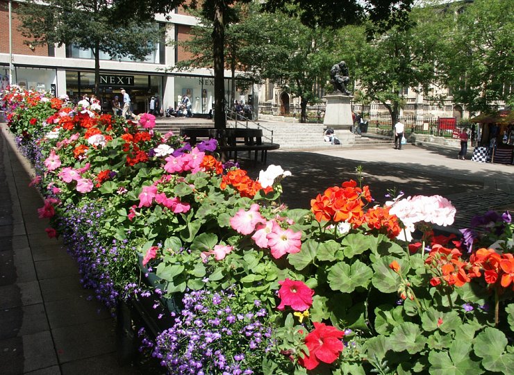 ‘Say it with flowers – and Amberol,’ says Norwich City Council