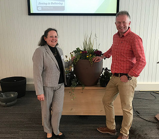 TV’s Toby Buckland helps Amberol celebrate 50 years in business