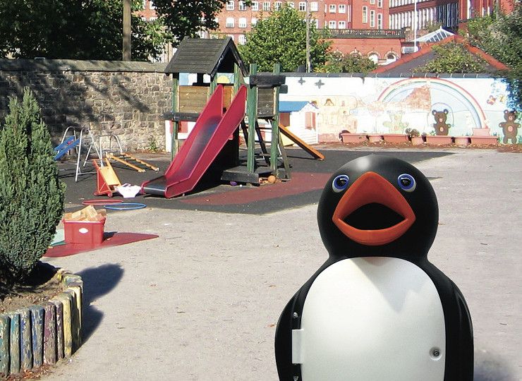 Can emojis prevent littering in schools?