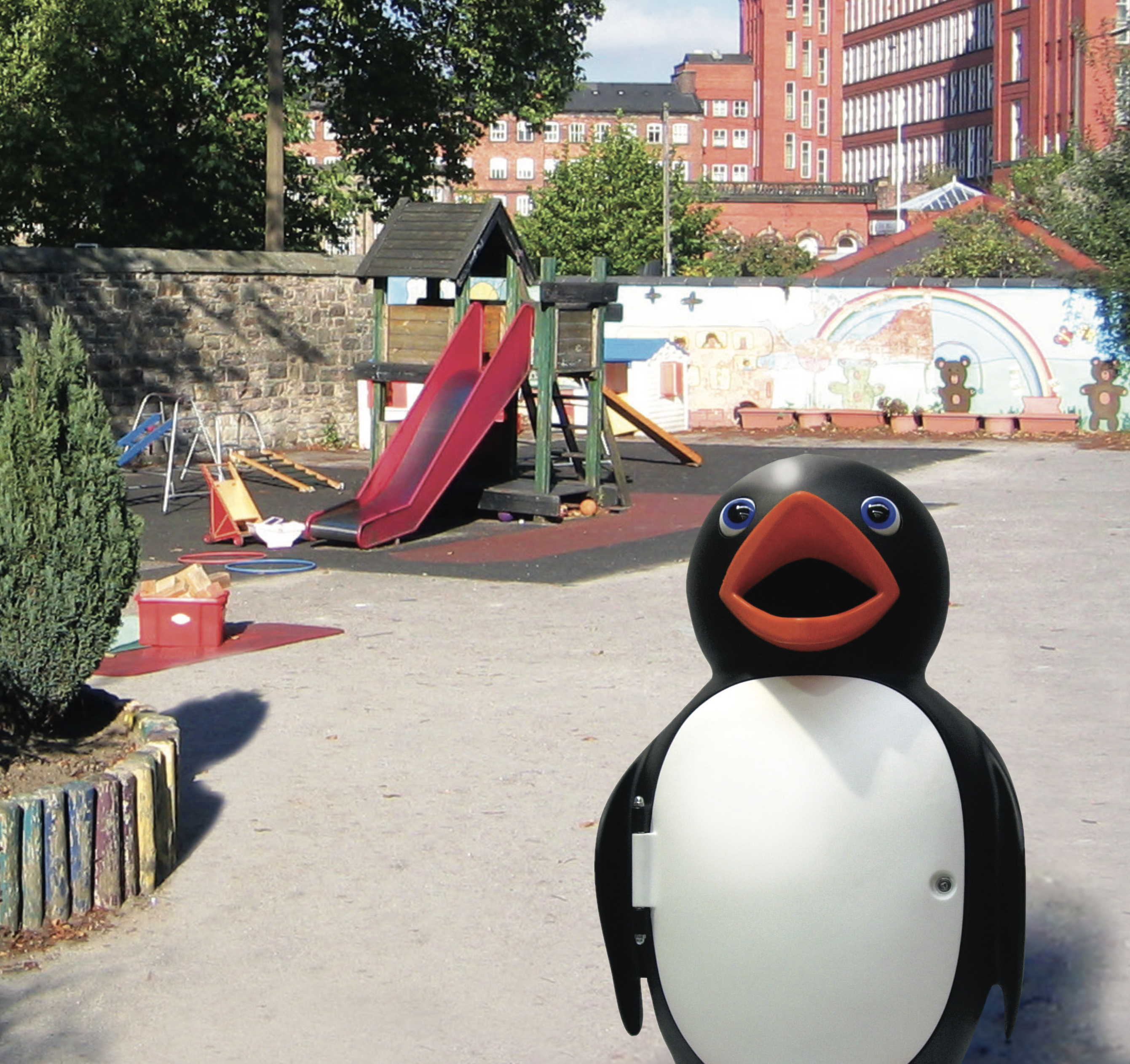 Can emojis prevent littering in schools?