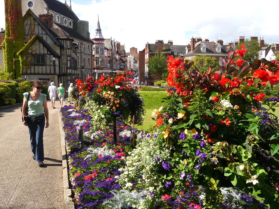 Amberol helps Shrewsbury become the town of flowers