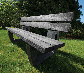Sustainable maintenance-free benches and picnic tables