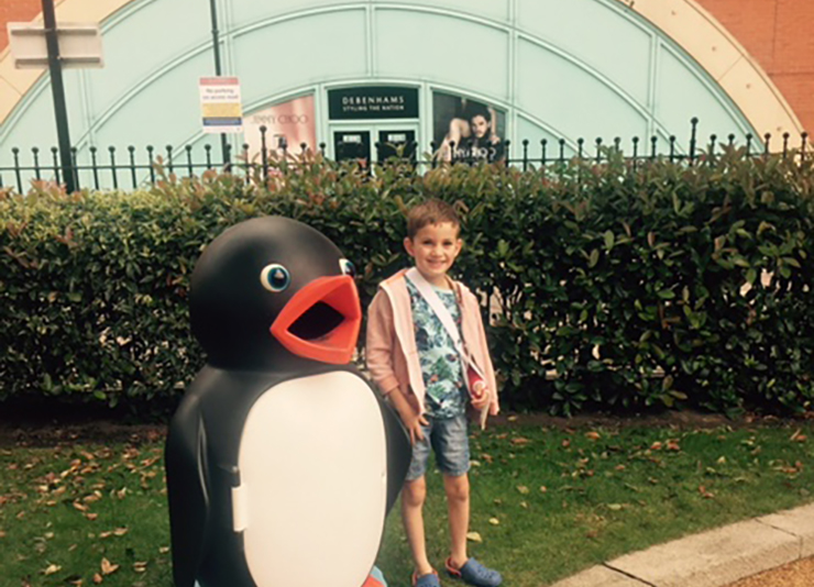 Penguin spotted in Lincoln!
