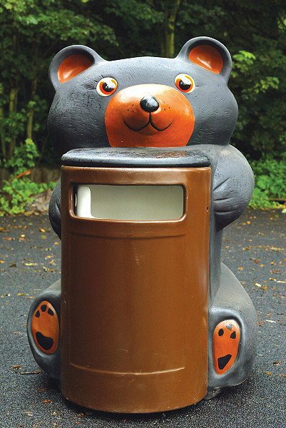 Ambere Litter Bin