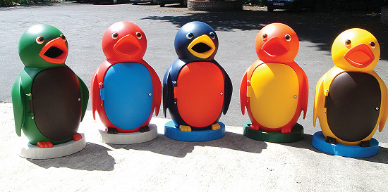 Bird Litter BinsBird Litter Bins