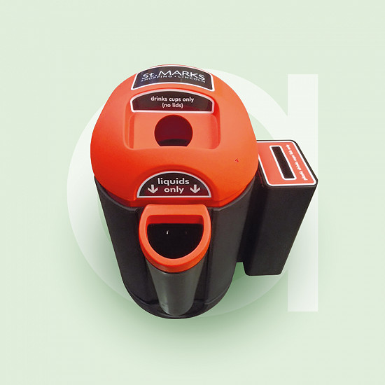 Coffee cup binCoffee cup bin