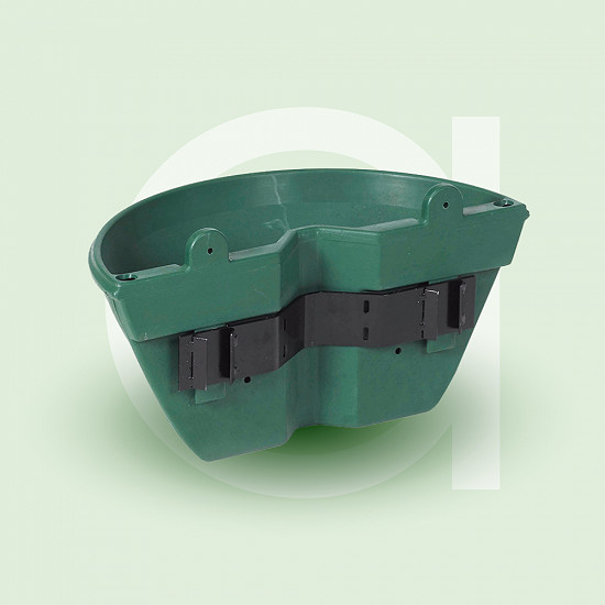 Cup and Saucer Up-the-Pole Basket