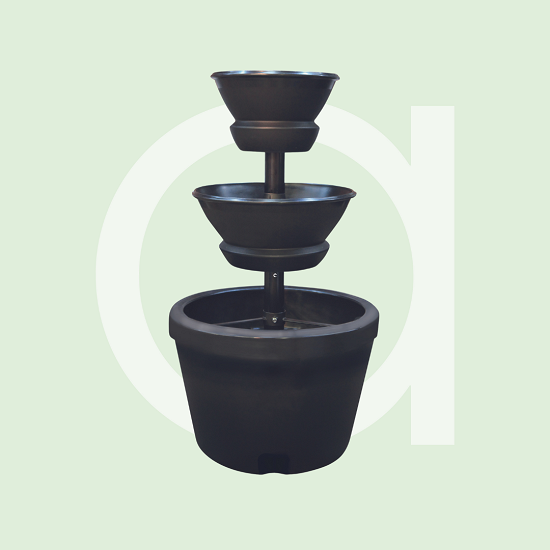 New Floral Fountain PlanterNew Floral Fountain Planter