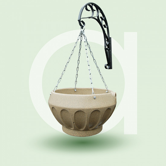 Imperial Hanging Basket - IMP-0P (chain)Imperial Hanging Basket