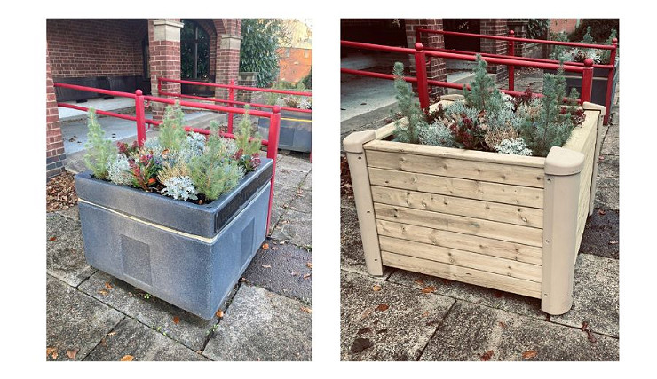 Tim’s Travel Blog… Transforming old planters
