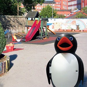 Encouraging kids to dispose of rubbish properly